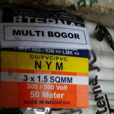 KABEL ETERNA ISI 3 X 1,5 KABEL KAWAT TEMBAGA