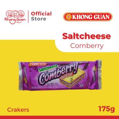 Promo Harga Khong Guan Saltcheese Comberry 190 gr - Blibli