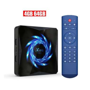 TV Box X96Q MAX RAM 4GB ROM 64GB - Android 10 - X96Q Max - Ultra HD 4K - Android TV BOX X96Q MAX 4GB