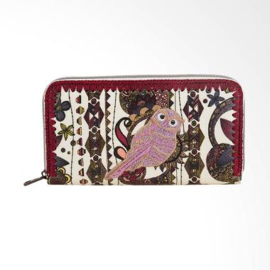 Sakroots Large Wallet Ladies 1000046948 Ivory Spirit Desert