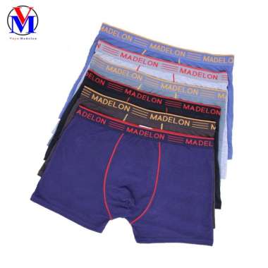 Madelon Boxer Briefs Celana Dalam Pria Jumbo Art 8889 Coklat XXL