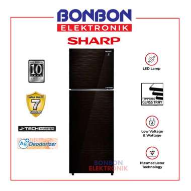 Sharp Kulkas 2 Pintu SJ-456GI-MK / SJ 456 GIMK / SJ456GI