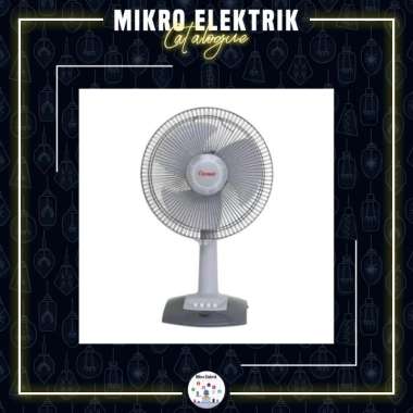 Cosmos 12 DAR N Desk Fan Kipas Angin Meja - Abu-abu