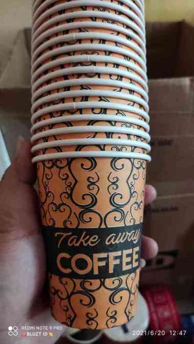 Cofee Cup Corn 6,5 oz | Gelas Jasuke Motif | Gelas Kopi | Papercup| Coffee