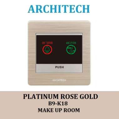 ARCHITECH PLATINUM B9 GOLD SERIES SAKLAR LAMPU / PLATINUM GOLD NEW 2.2 SAKLAR DND