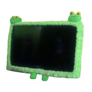 AGBS Model 2 Kepala Boneka Karakter Keropi Bando TV LED - Hijau