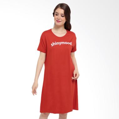 LEMONE Tumblr ShinyMood Kaos Dress Wanita LEMONE Tumblr ShinyMood Kaos Dress Wanita