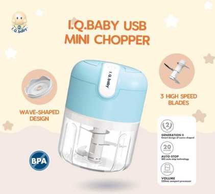 I.Q. BABY USB Mini Chopper Biru