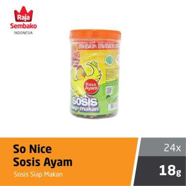 Sosis So Nice Ayam Toples [24 x 18gr]