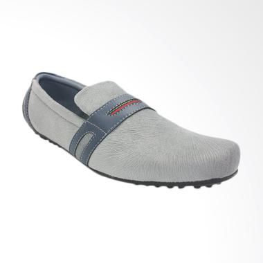 Dr.Kevin Sepatu Loafer Pria - Grey [13349]