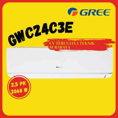 GREE AC LOW WATT 2,5 PK GWC24C3E (INDOOR + OUTDOOR)