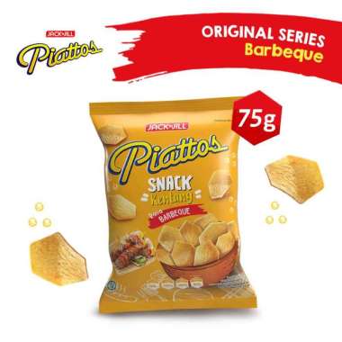 Piattos Rasa Barbeque Snack Kentang [75 g]
