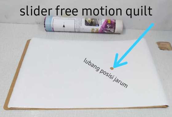 slider quilting , alas quilting free motion - MERK SLIPPERY