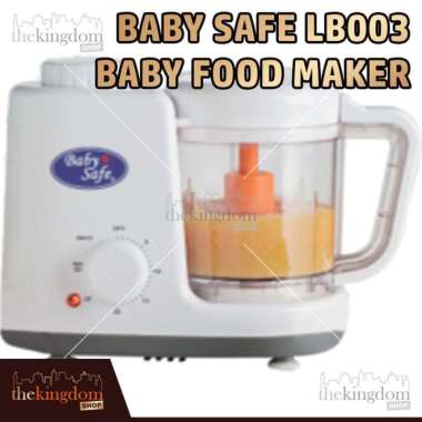 Baby Safe LB003 Baby Food Maker Alat Masak Makanan MPASI Multifungsi - Packing Plastik