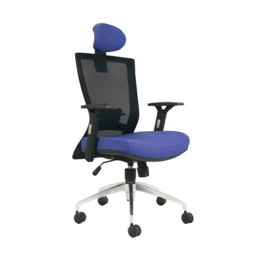 Chairman Kursi Kantor Topstar Livio Kursi Kerja Kode TS-01101A - Khusus Jabodetabek Blue JADETABEK