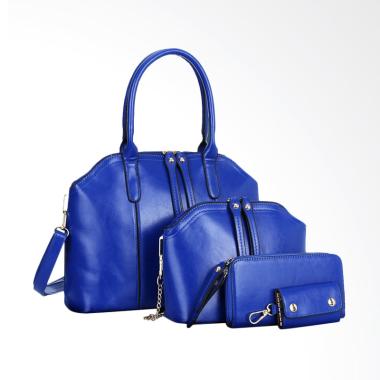 Lansdeal Shoulder Bag Women Handbag Tas Wanita - Blue