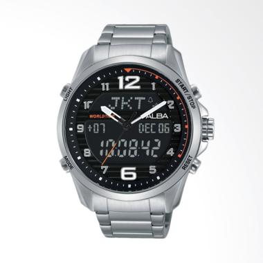 Alba AZ4005X1 Gents Sport Analog Di ... l Jam Tangan Pria - Black