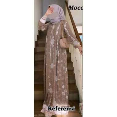 GAMIS RAYON NEELAM MAXMARA LUX IMPORT / GAMIS MURAH MAXMARA LUX PREMIUM TERBARU RAYON BUSUI FRIENDLY