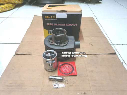 Buring boring Vespa PX Excel lubang inlet 5 lengkap ring tipis IDP