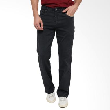 Edwin Regular Fit Celana Jeans Pria - Black [EDW 110-17]