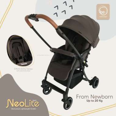 Babyelle S 607 NEO LITE Reversible Stroller (hadap ibu) Brown