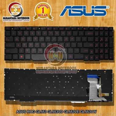 KEYBOARD ASUS ROG STRIX GL553 GL553V GL553VD GL553VE