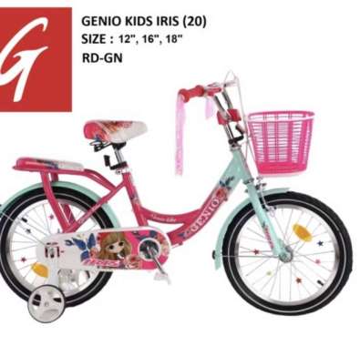 Sepeda Anak Perempuan 18 Genio Iris By United