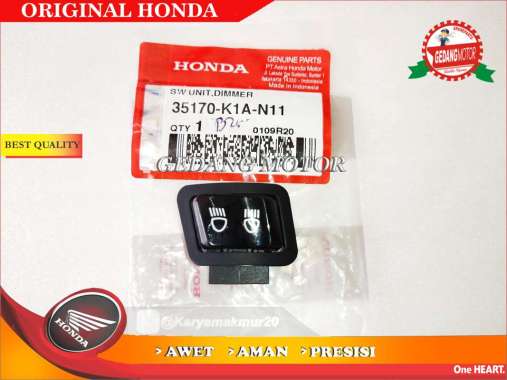 SAKLAR DIM TOMBOL DIMMER NEW BEAT ECO LED 2020 ORIGINAL HONDA