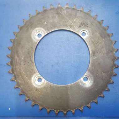 Sprocket Bahan Gir Mentah Baja Gear Buta 520 51 52 53 54 55 mata termasuk jasa penyesuaian motor