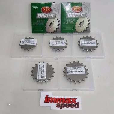 Gear Depan TK Japan Gir dpn Honda CBR 150 CBR150 428 17 CS1 Sonic CB Megapro Tiger Gigi Tarik 13 14