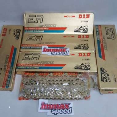Rantai DID Japan 415 ER ERZ 146L Racing Chain 146 panjang R25 R15 415ER 415ERZ Ninja 250 250R 250fi 