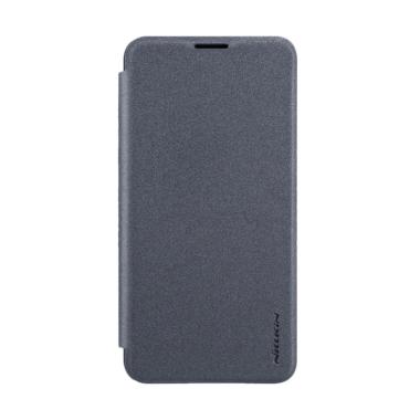 Nillkin Sparkle Leather Flip Casing for LG V30/ LG V30 Plus Dual/ LG Signature Edition - Black Black