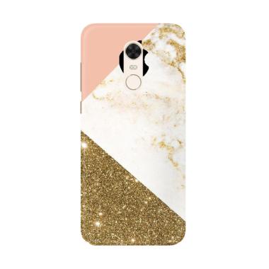 Flazzstore Pink And Gold Marble App ... g for Xiaomi Redmi 5 Plus