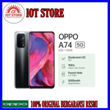 Oppo A74 5G Ram 6Gb + Rom 128Gb BLACK