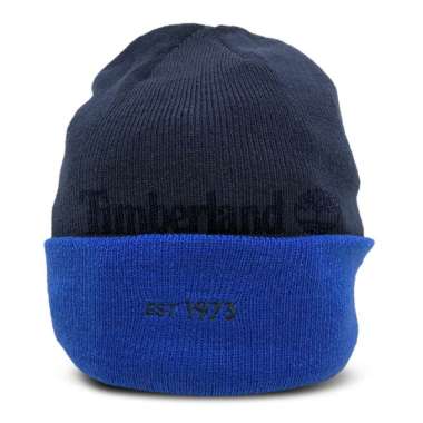 Promo Timberland Men Yc Beanie Blue 