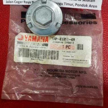 Baut pembuangan oli samping mio j, mio m3, soul gt original yamaha