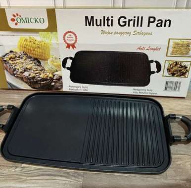 Alat pemanggang / multi grill pan omicko