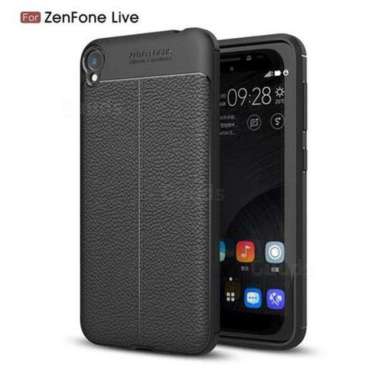 Autofocus Zenfone Live ZB501KL Asus Softcase Silikon Leather Case Kulit Shockproof Casing TPU Cover