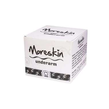 MORESKIN Underam - Cream Pemutih Ketiak dan Selangkangan / Pemutih Leher Hitam / Pencerah Siku Lutut