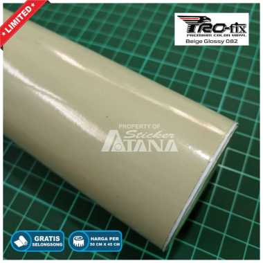 Skotlet Scoopy Cream Glossy Scotlet Krem Stiker Beige Sticker Meteran Decal Roll Scotlite Sepeda Mot