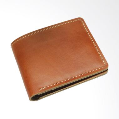 Universal Kulit Sapi Bifold Wallet Dompet Pria - Tan