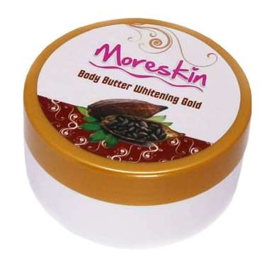 MORESKIN Body Butter - Lulur Badan Memutihkan / Mencerahkan Kulit / Pemutih Badan Permanen TERBAIK