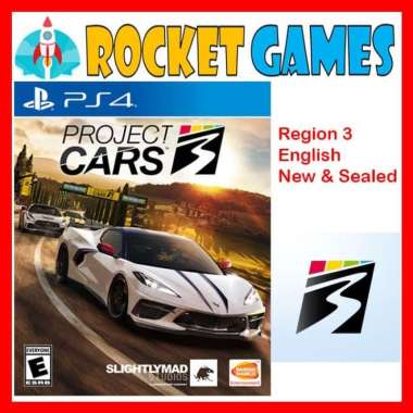 PS4 Project Cars 3 - Project Cars3 Region 3 Asia - English