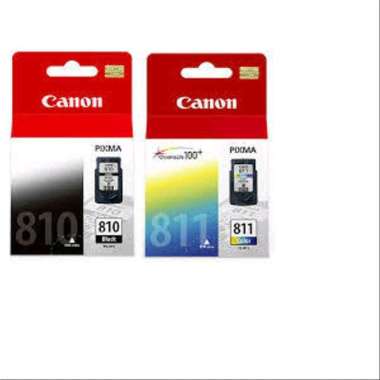 Canon Pixma 810 dan 811 Tinta Printer MP 258, MP 287, MP 497, MX 347, dan MX 357. HITAM
