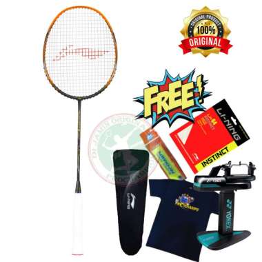 LINING 3D CALIBAR X DRIVE RAKET BADMINTON ORIGINAL