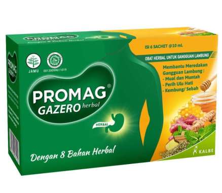 Promag Gazero Herbal [Harga /Sachet]