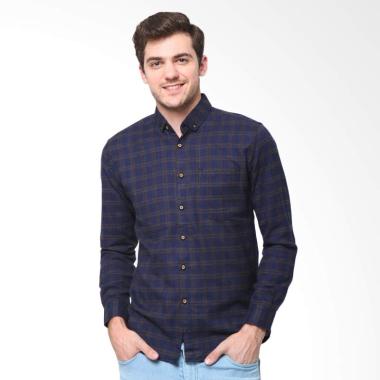 MENTLI Redford Flannel Shirt Kemeja Flanel Pria