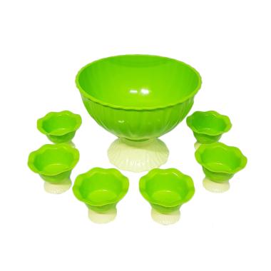 Bowl Set Mangkuk Es Buah - Hijau Hijau