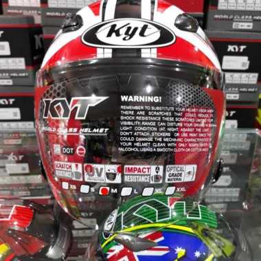 Helm Kyt Dj Maru World Gp - Harga 