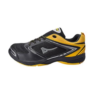 Ardiles Men Superfly Sepatu Badminton Pria - Hitam Kuning